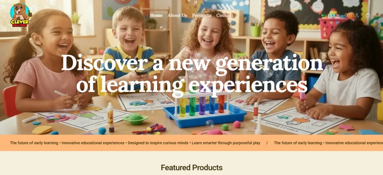 Clever Beavers Workbooks and Branding